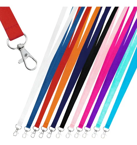 Lanyard Porta-credencial Poliéster 1.5cm Ancho