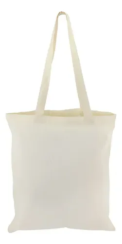 Bolsa 100% Algodón Natural Basic 35x40cm Natural
