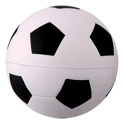 Pelota Anti-stress Fútbol Negro/blanco Plateado
