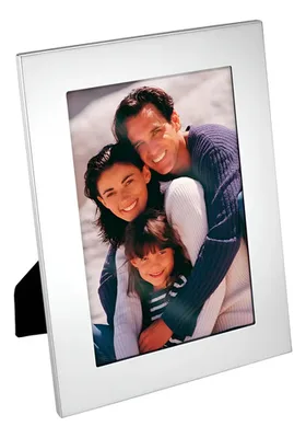 Porta-foto Aluminio Plata 10x15 Cm