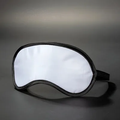 Antifaz Sublimación Blanco Base Negra