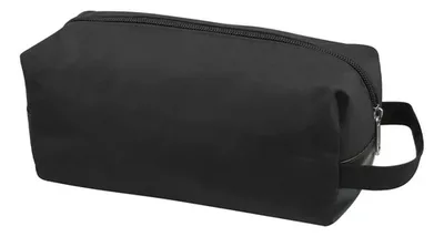Necessaire Microfibra Negra - Viajes Y Vacaciones