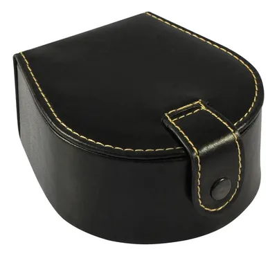 Joyero Pu Negro - Organizador Compacto Negro