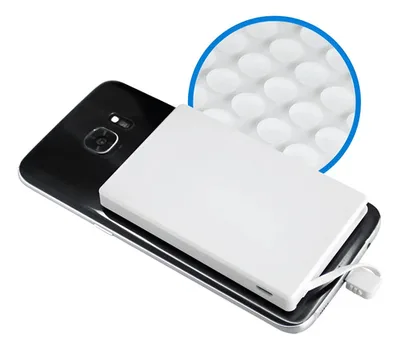 Power Bank Ventosas Blanco Cargador 2500mah