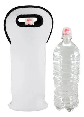 Porta-botella Aislante Blanco Sublimación 18x39cm Blanco