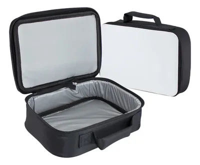 Lonchera Cooler Negra Para Sublimación 3.5l