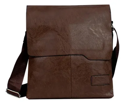 Eco-leather Dexter Bag 3l Dark Brown Café