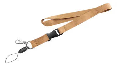 Lanyard Premium Texturado Cobre - Accesorios