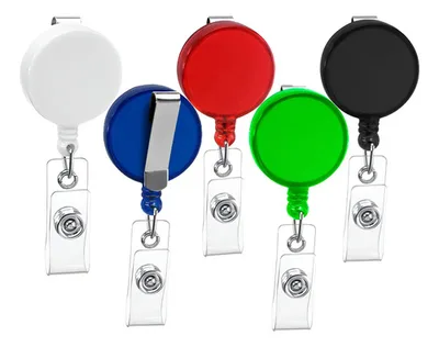 Yo-yo Porta-credencial Liso 5 Colores