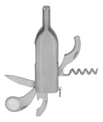 Herramienta Multifunción Vinos Plateado Acero Inoxidable