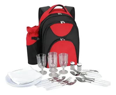 Mochila Cooler Picnic 4 Personas - Varios Colores