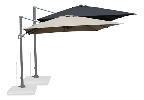 Quitasol Lateral 3x3m Aluminio - Terraza