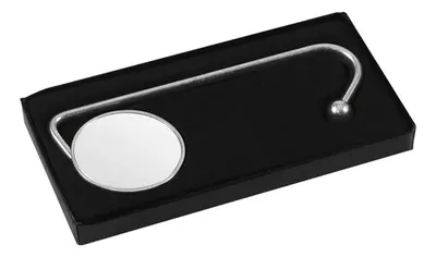 Colgador Metálico Carteras Plateado - Estuche Negro