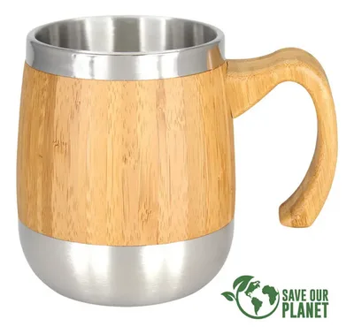 Tazón Cervecero Bamboo 450cc Natural Natural