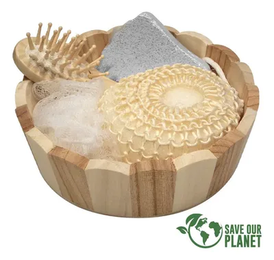 Canasto Spa Redondo Naturals - Regalo Eco-friendly
