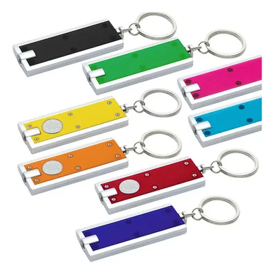 Llavero Linterna Led Plástico - Varios Colores