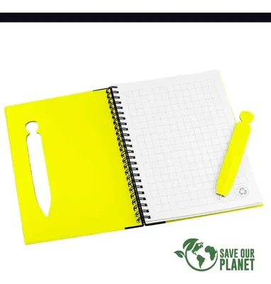 Cuaderno Ecológico Tapa Dura - Varios Colores