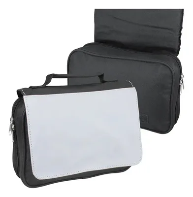 Necessaire Sublimación Negro - Poliéster Negro