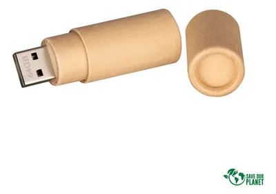 Usb Ecológico 64gb Cartón - Memoria Usb