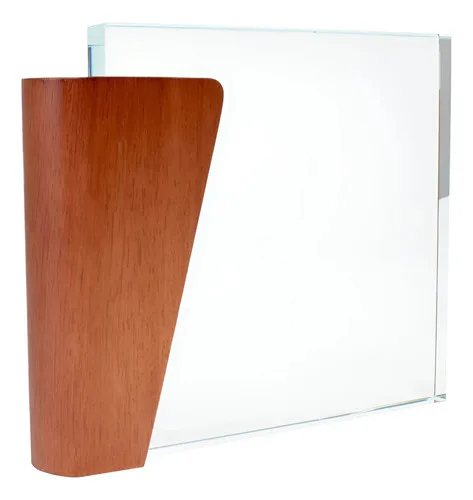 Trofeo Lewis Madera Cristal - Calidad Premium