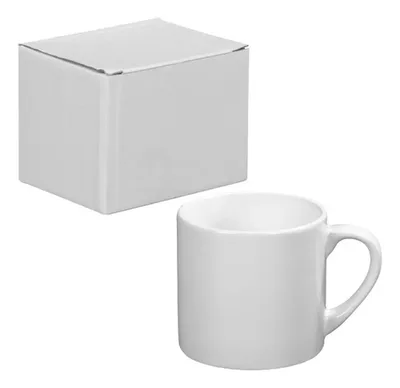 Taza Café Cerámica Blanca 160cc - Sublimación Calidad