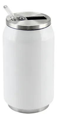 Botella Térmica Can 350cc Blanca - Sublimación Calidad Blanco