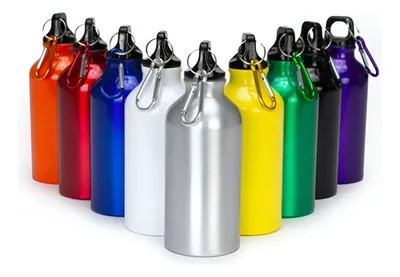 Aluminum Sport Bottle 420ml - Multiple Colors