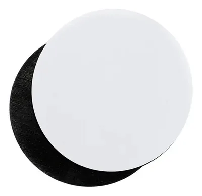 Imán Redondo Blanco 5cm Pvc Sublimación