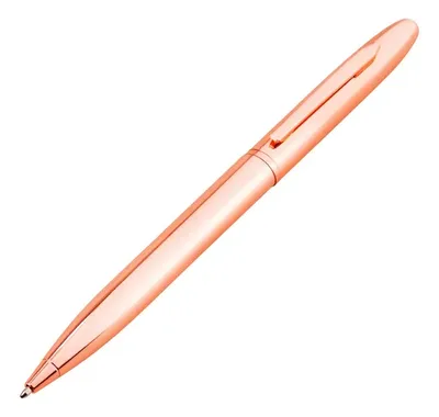 Bolígrafo Metálico C3po Cobre - Escritura Negra Negra
