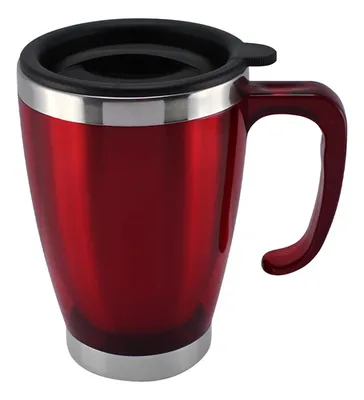 Mug Acero Inoxidable 400cc Doble Pared Termo