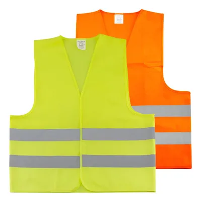 Chaleco Reflectante Basic Seguridad Fluorescente