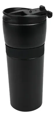 Taza Térmica Driven Negra Mate 500ml Negro