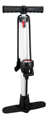 Bombín Pedestal Negro Plateado 58cm Calidad