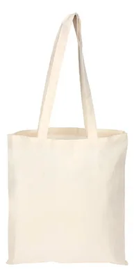 Bolsa Ecológica Polycotton 38x43cm Natural