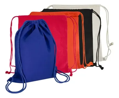 Mochila Everest Algodón Canvas 5 Colores