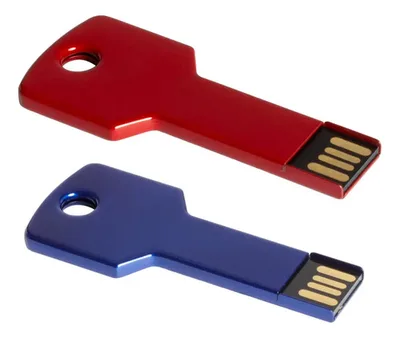 Memoria Usb 16gb Llavero Metálica Aluminio