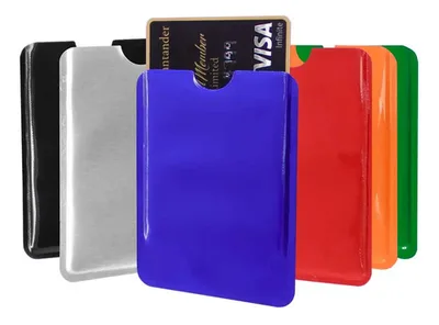 Funda Anti-clonación Rfid Tarjetas Plástico Pvc