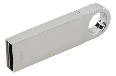 Usb Metálico 32gb Plata - Memoria Portátil
