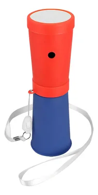 Vuvuzela Plástica Roja 17cm Celebraciones Chile