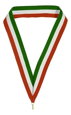 Cinta Tela 15mm Gancho Medalla Italiana 100u
