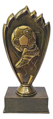 Trofeo Resina Zapato Futbol Hp04 18cm