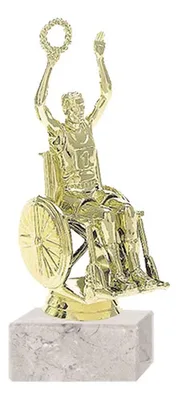 Trofeo Plástico Paraolímpico Masculino Rp-6001