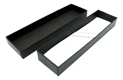 Estuche Bolígrafo Cartón Negro B80 Presentación