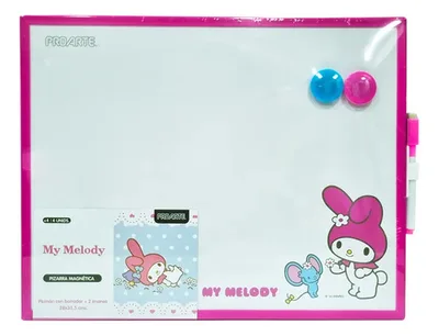 Pizarra Magnética Acrílica My Melody 28x35,5cm