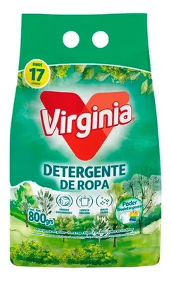 Detergente En Polvo 800 Grs Virginia