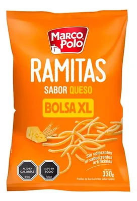 Ramitas De Queso Snack Crujiente