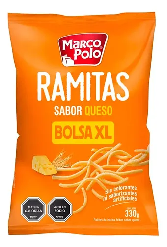 Ramitas De Queso Snack Crujiente