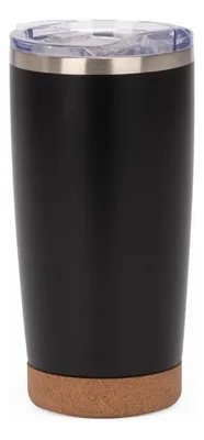Vaso Termico Acero Inoxidable Negro