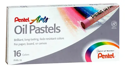 Lápices Pasteles Pentel 16 Colores Multicolor (16 Colores)