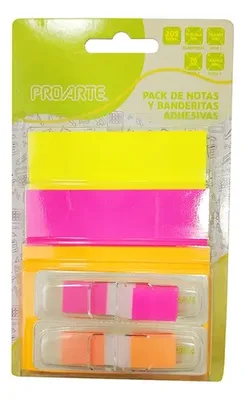 Notas Adhesivas Papel Multicolor Proarte